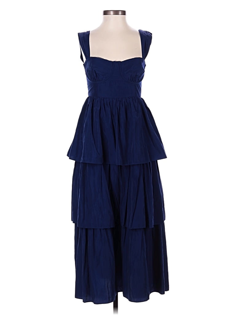 Pre-owned Weworewhat Cocktail Dress In Blue