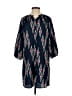 Tucker for Target 100% Polyester Argyle Blue Casual Dress Size XS - photo 1