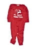 Rocket Bug Print Red Long Sleeve Onesie 0-3 MO / 3 MO - photo 1