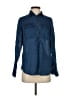 J.Crew 100% Cotton Solid Blue Long Sleeve Button-Down Shirt Size 2 - photo 1