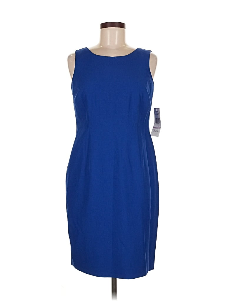 Pre-owned Le Suit Cocktail Dress In Blue