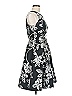 Eliza J 100% Polyester Gray Black Cocktail Dress Size 6 - photo 4