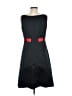 DressBarn 100% Polyester Black Cocktail Dress Size 6 - photo 2