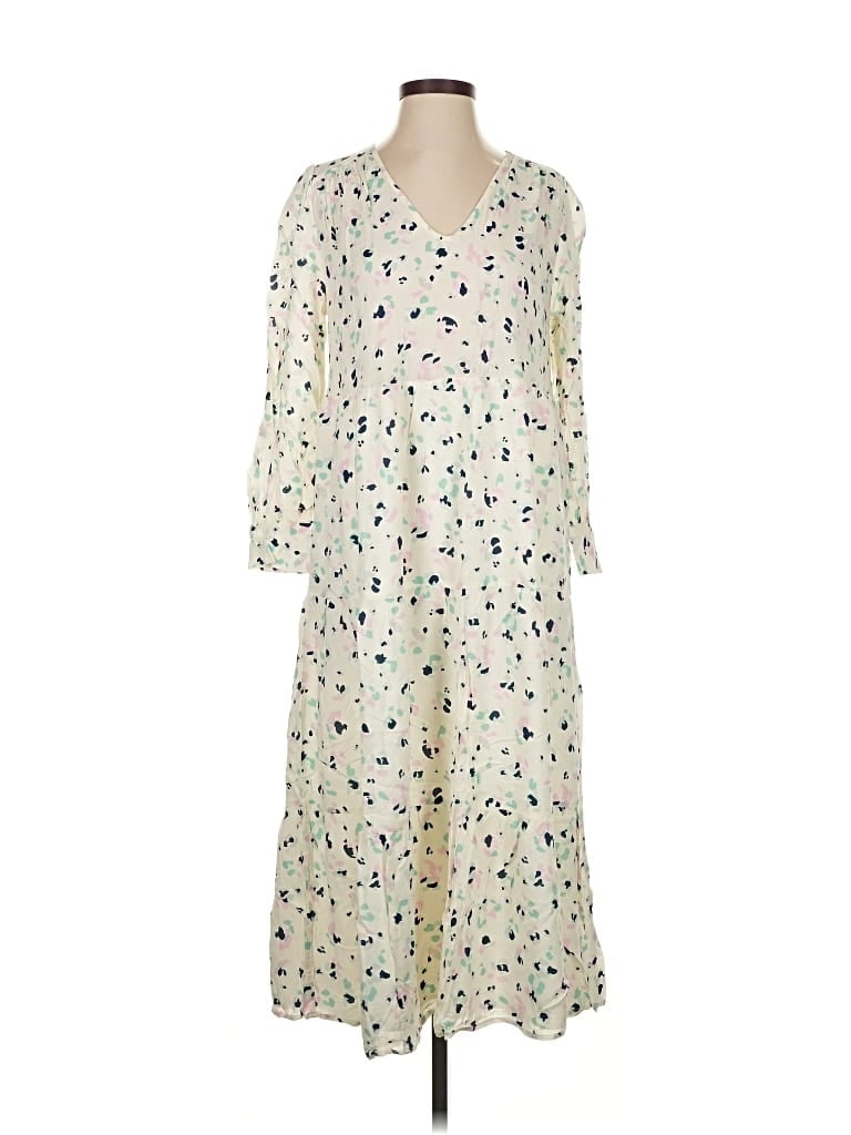 Pre-owned A New Day Casual Dress In White