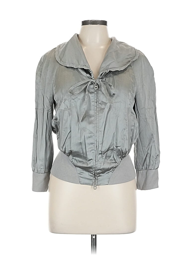 Pre-owned Armani Exchange Jacket In Silver