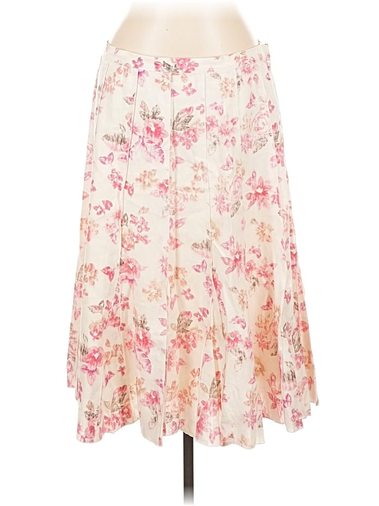 Pre-owned Coldwater Creek Casual Skirt In White