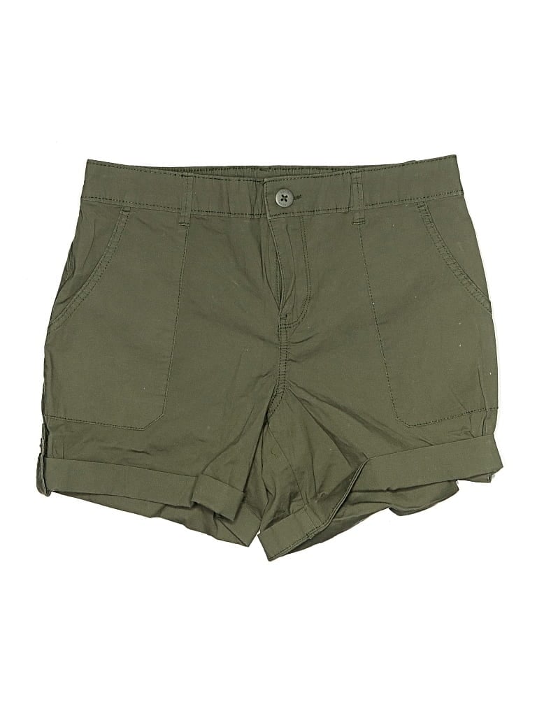 Pre-owned Social Standard By Sanctuary Khaki Shorts In Green