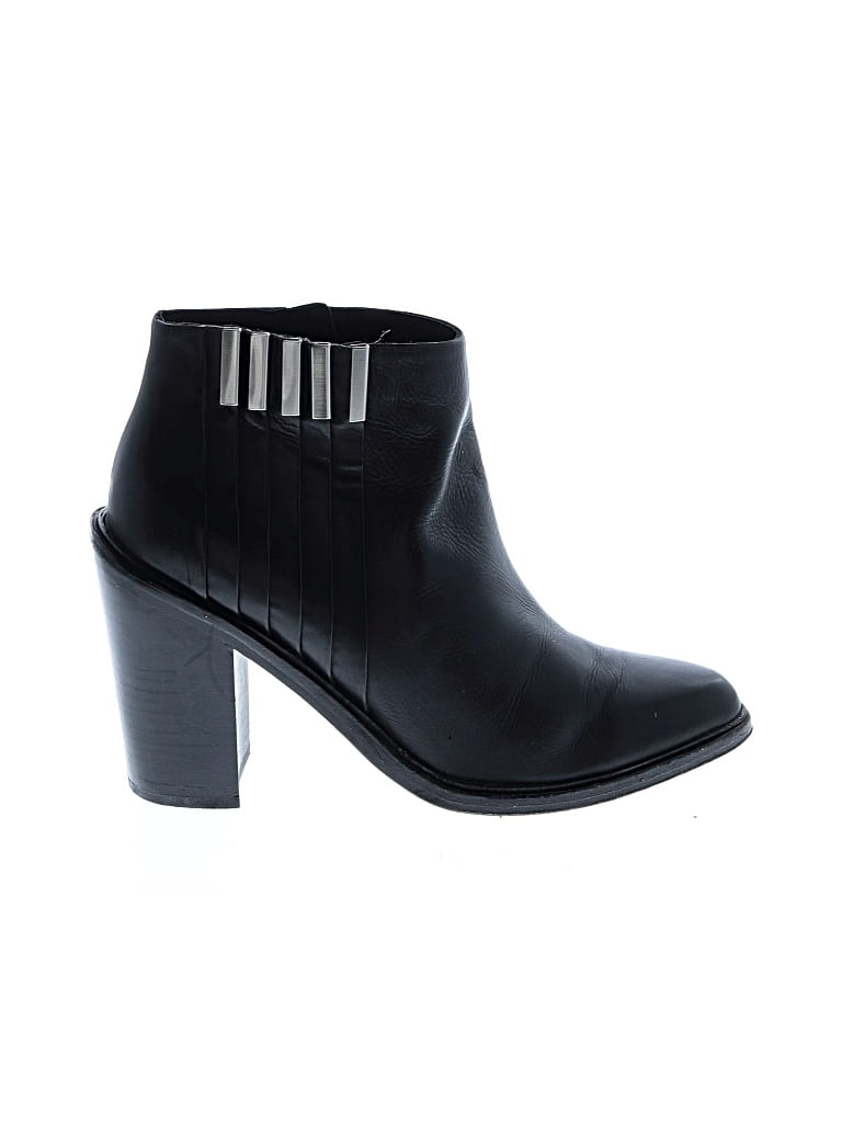 L.A.M.B. Ankle Boots: Black Shoes - Size 10