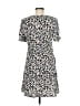 Rumia Print Blue Black Casual Dress Size M - photo 2