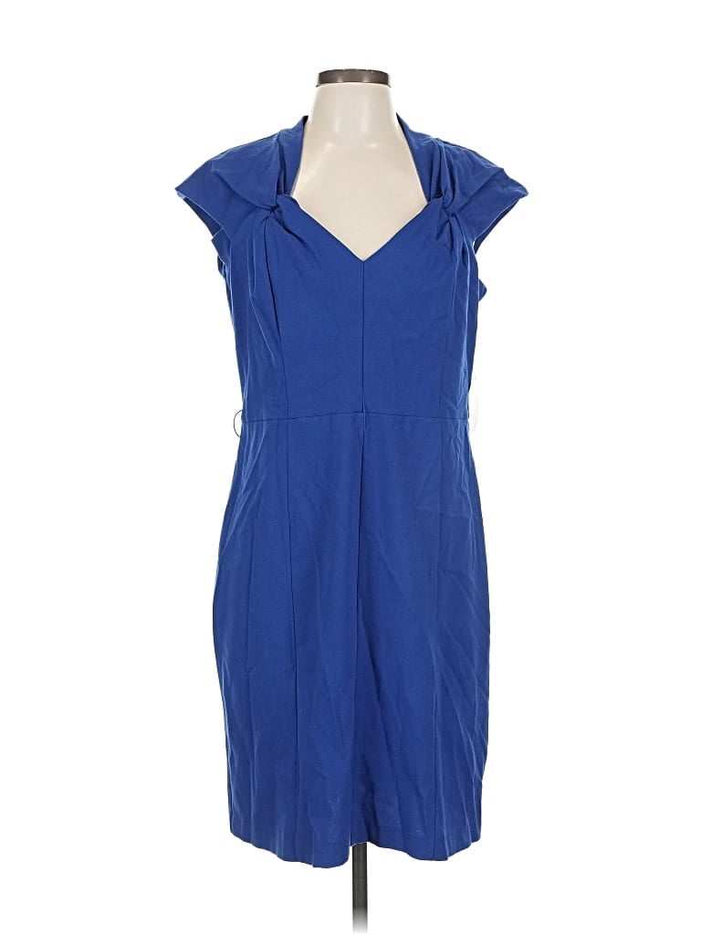 Pre-owned Emma & Michele Cocktail Dress In Blue