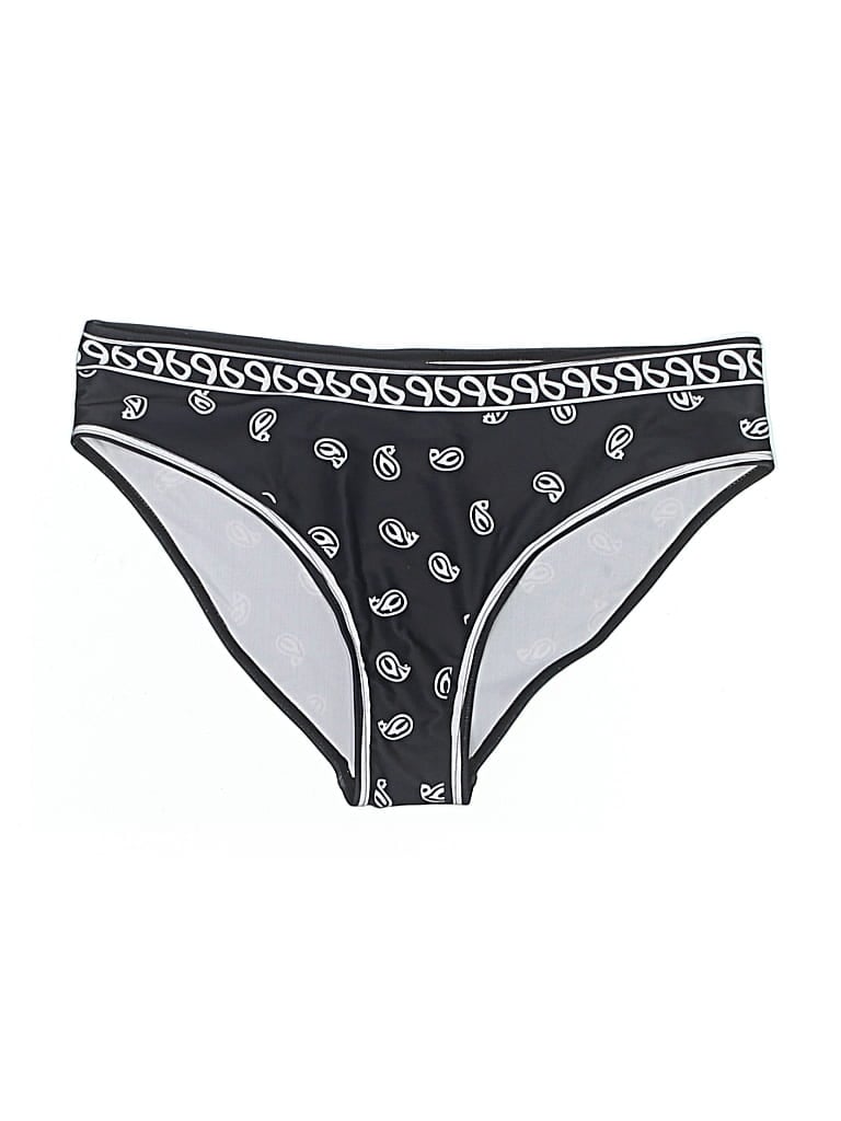 Pre-owned Unbranded Swimsuit Bottoms In Black