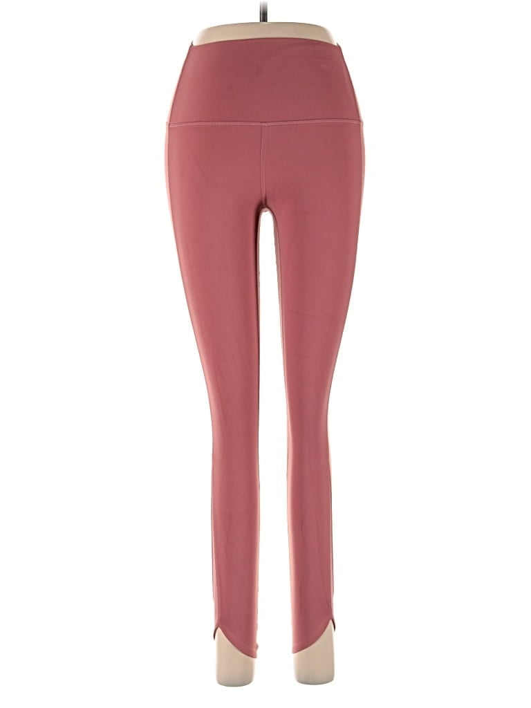 Pre-owned Lululemon Athletica Active Pants In Burgundy