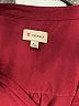 Cremieux 100% Polyester Burgundy 3/4 Sleeve Blouse Size XS - photo 7