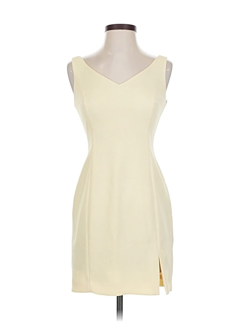 Pre-owned Hugo Buscati Collection Cocktail Dress In White