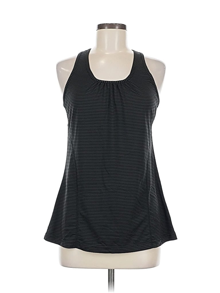 Pre-owned Kirkland Signature Tank Top Black Halter Neckline Tops