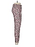 Athleta Animal Print Pink Active Pants Size M - photo 4
