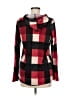 Amana Plaid Red Long Sleeve Blouse Size M - photo 2