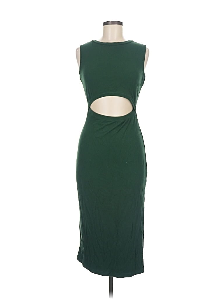 Pre-owned Assorted Brands Cocktail Dress In Green