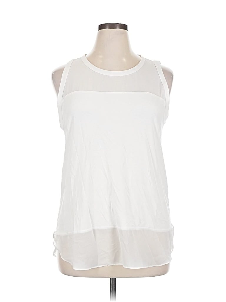 VINCE CAMUTO Pre-owned Sleeveless Blouse In White