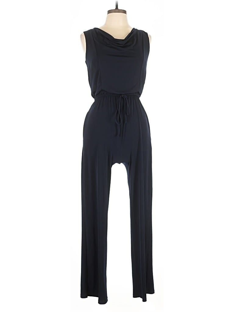 Pre-owned Donna Ricco Jumpsuit In Black