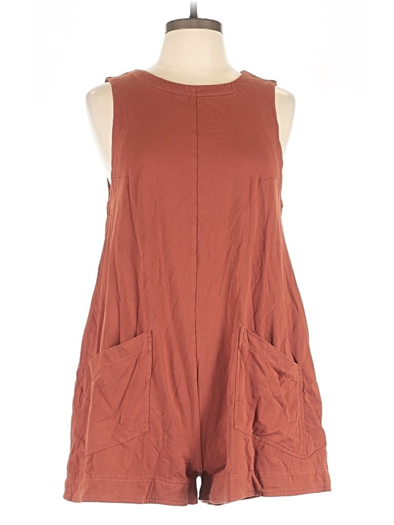 Click to view more detailed imagery on our partner's website Pre-owned Fashion Romper In Brown