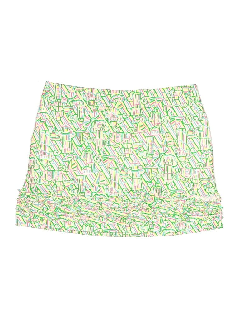 Pre-owned Lilly Pulitzer Skort In Green