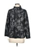 JM Collection Print Gray Jacket Size M - photo 1