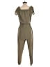 MICHAEL Michael Kors Solid Green Jumpsuit Size S - photo 2
