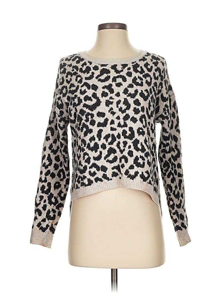 Pre-owned Yes Lola Pullover Sweater In Silver