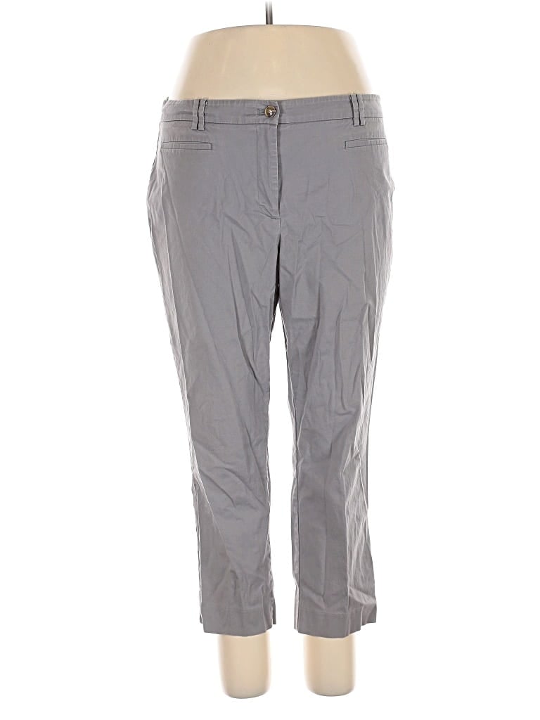 Pre-owned Ann Taylor Casual Pants In Gray