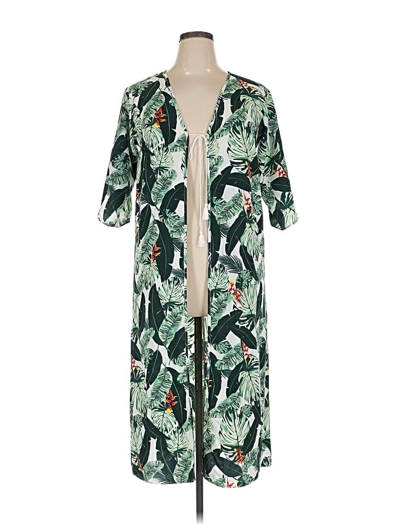 Pre-owned Rachel Zoe Tjx Swimsuit Cover Up In Green