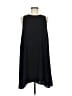 Halogen 100% Polyester Solid Black Casual Dress Size M - photo 1