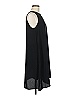 Halogen 100% Polyester Solid Black Casual Dress Size M - photo 4