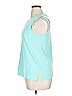 Max Studio Teal Sleeveless T-Shirt Size XL - photo 5