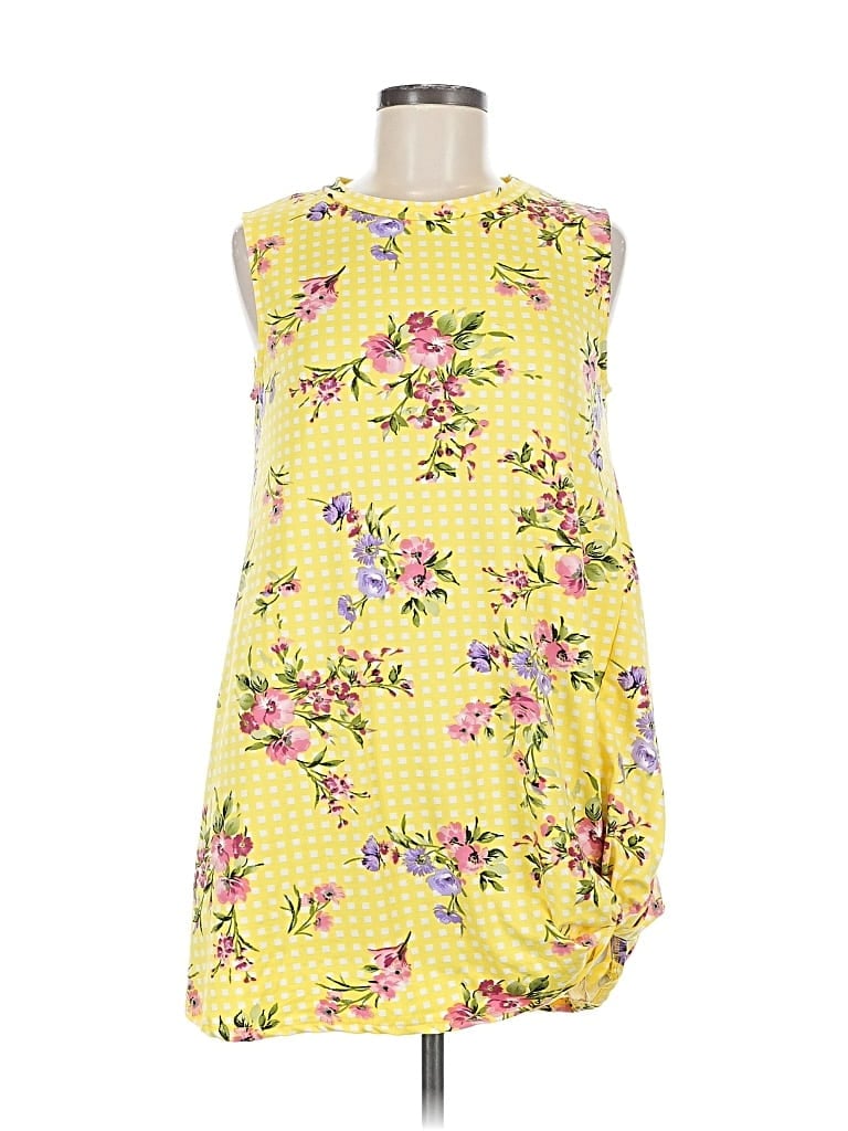 Agnes & Dora Cocktail Dress In Yellow