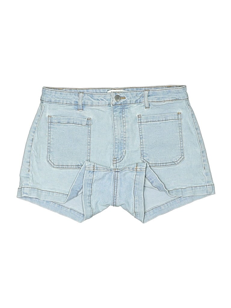 Pre-owned And Now This Denim Shorts In Blue