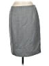 W by Worth Solid Gray Wool Skirt Size 6 - photo 2