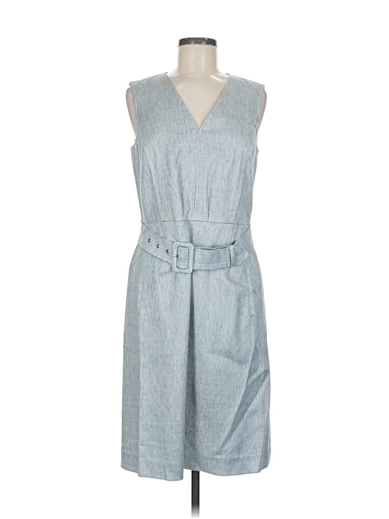 Pre-owned Elie Tahari Casual Dress In Gray
