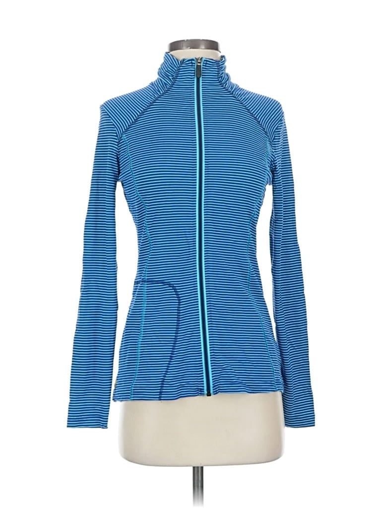 Pre-owned Lole Jacket In Blue