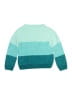 Andy & Evan 100% Polyester Color Block Teal Pullover Sweater Size 7 - photo 2