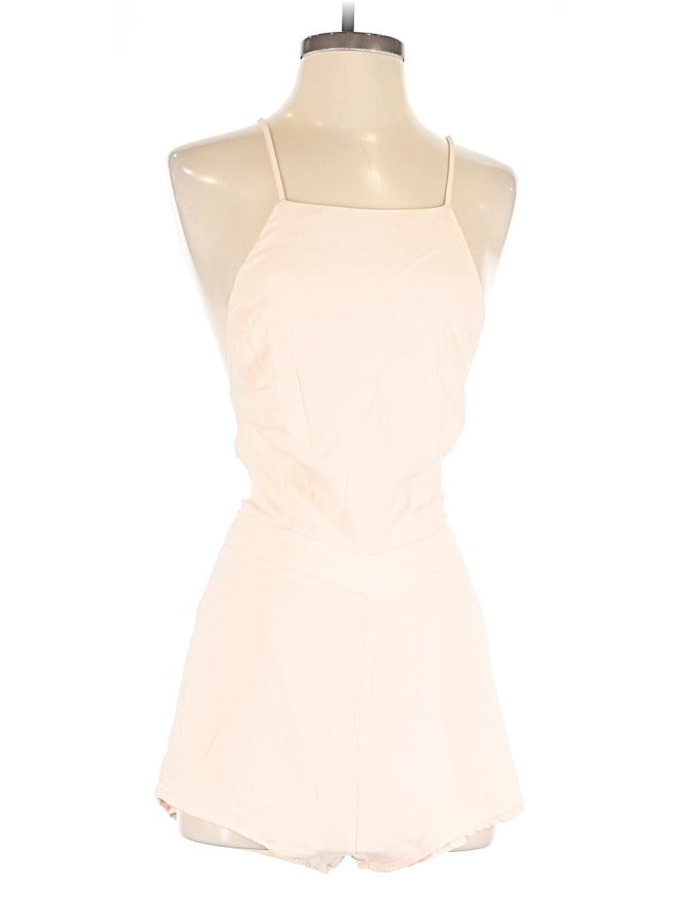 FOREVER 21 Pre-owned Romper In White