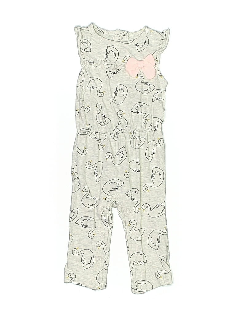 Pre-owned Just One You Made By Carter's Babies' Dress In Gray