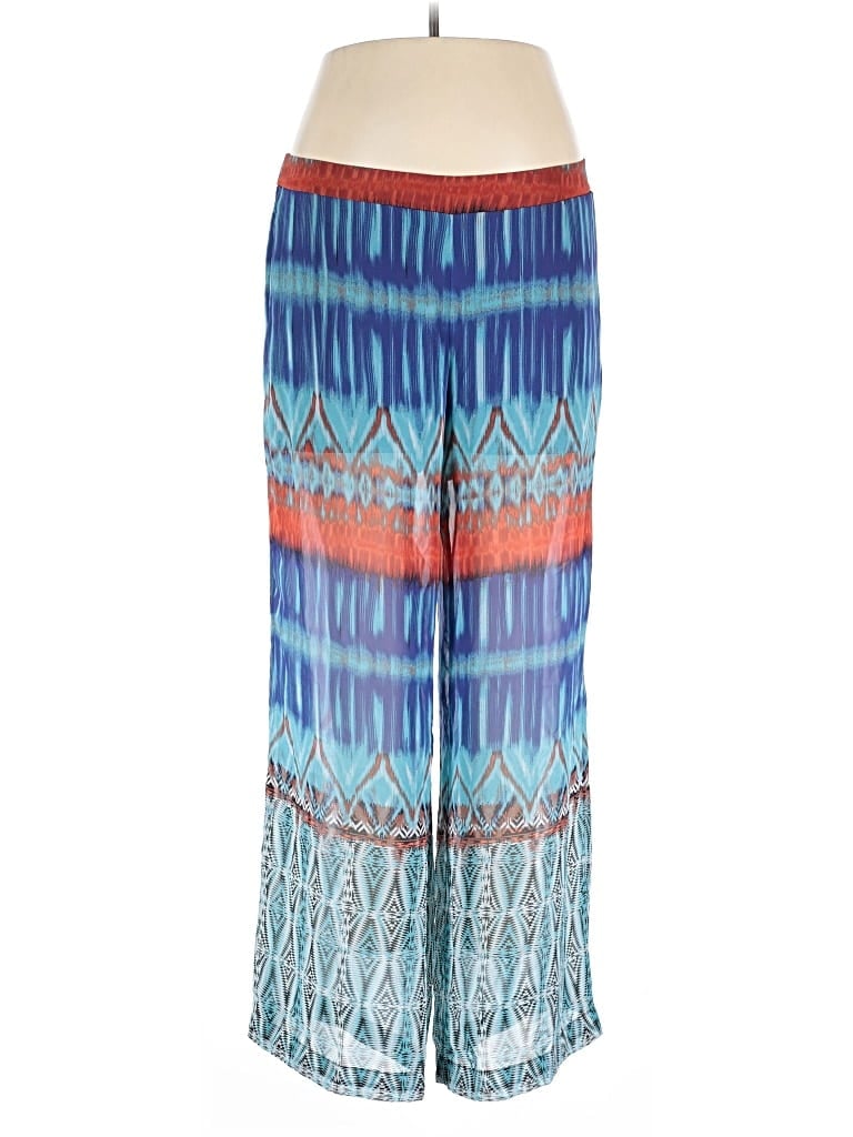 Pre-owned Bisou Bisou Casual Pants In Blue