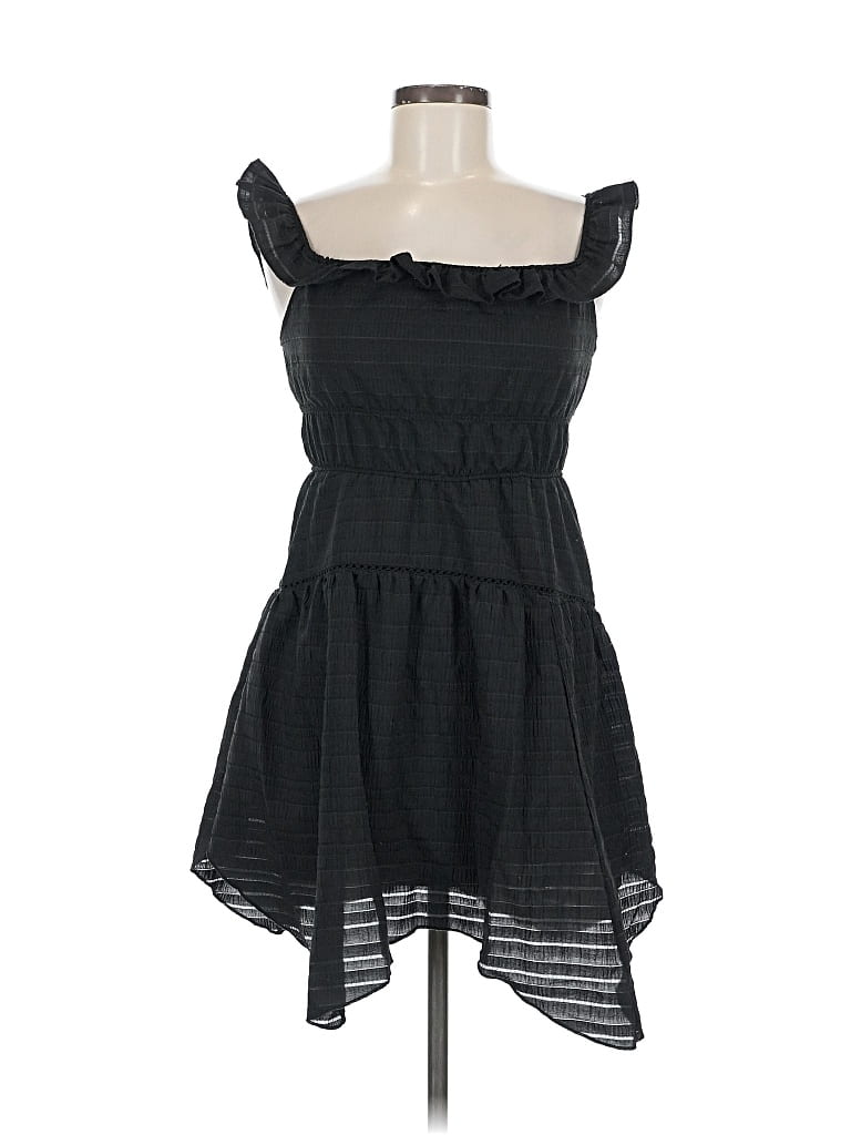 Pre-owned Wild Fable Casual Dress In Black