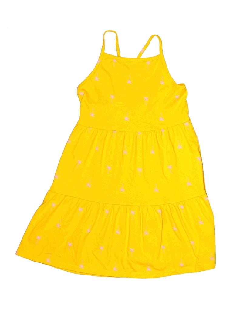 Pre-owned Cat & Jack Kids' Dress In Yellow