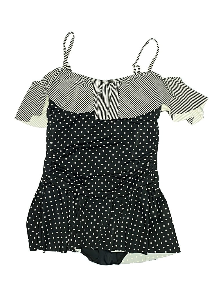 Pre-owned Unbranded One Piece Swimsuit In Black