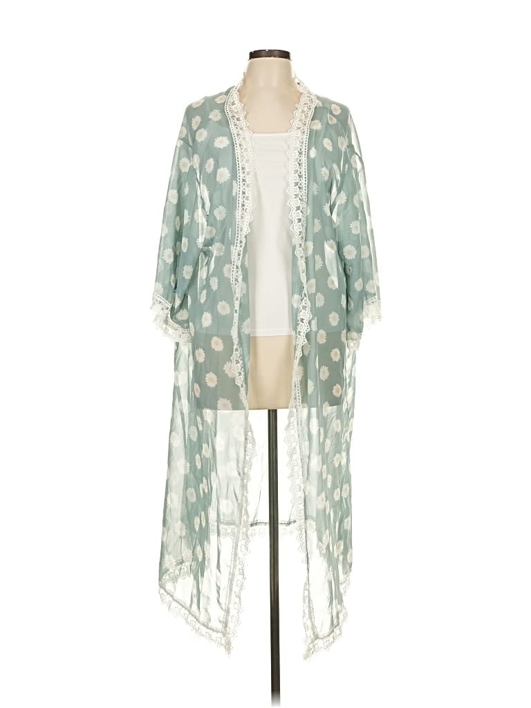 Lularoe Kimono In Blue