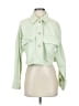 Zara 100% Cotton Green Jacket Size S - photo 1