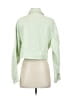 Zara 100% Cotton Green Jacket Size S - photo 2