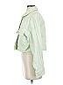 Zara 100% Cotton Green Jacket Size S - photo 5